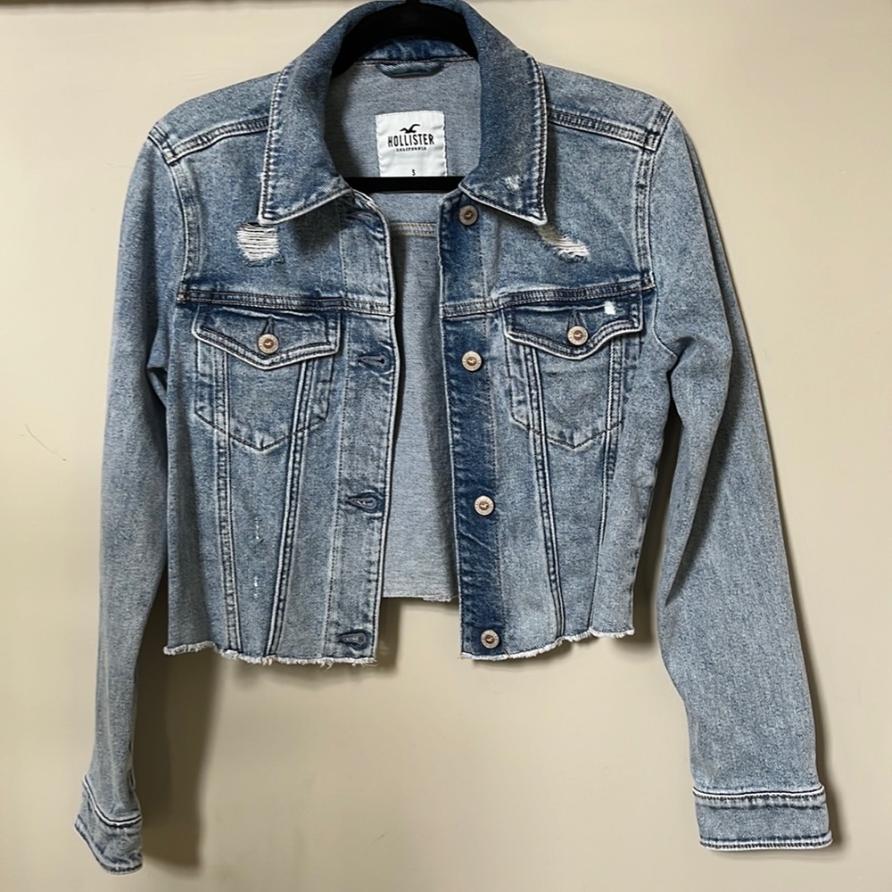 Hollister Denim Jacket New Without Tags